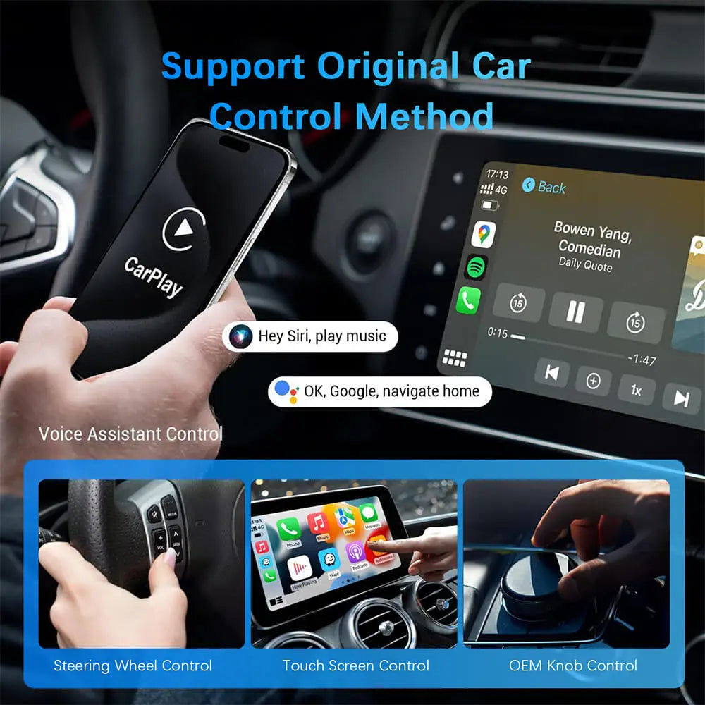 Wireless CarPlay/AndroidAuto Plug&Play