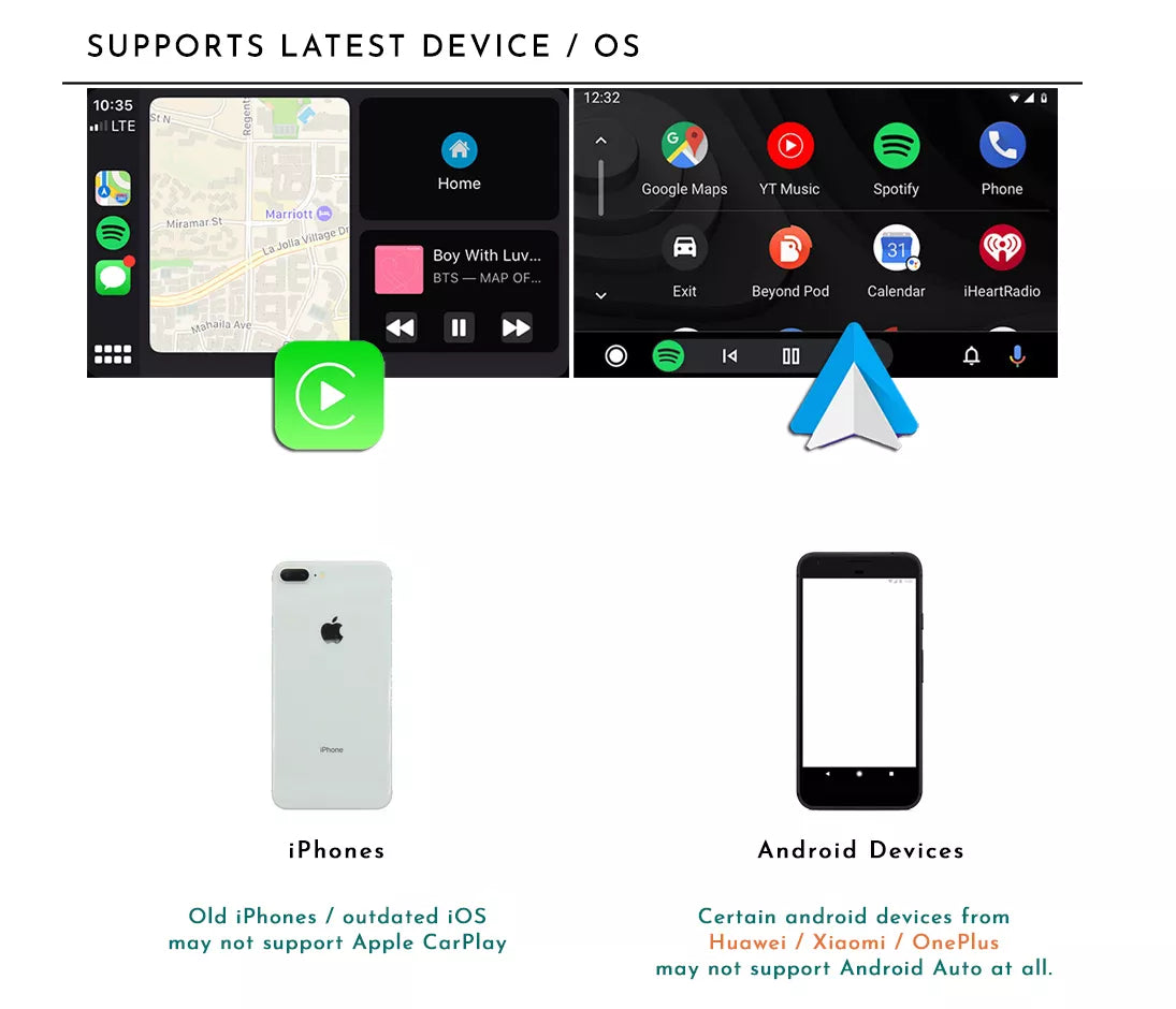 CarPlay/Android Auto for Alfa Romeo Stelvio & Giulia 16-19