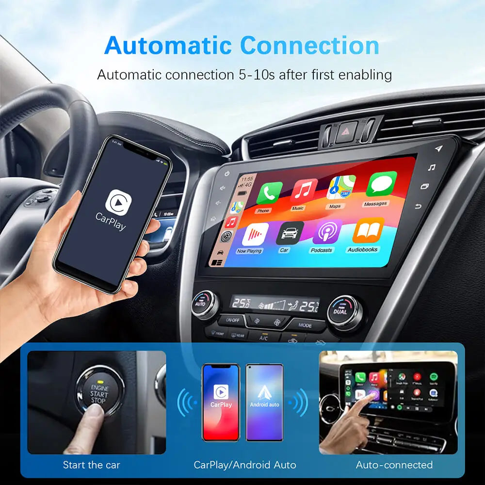 Wireless CarPlay/AndroidAuto Plug&Play